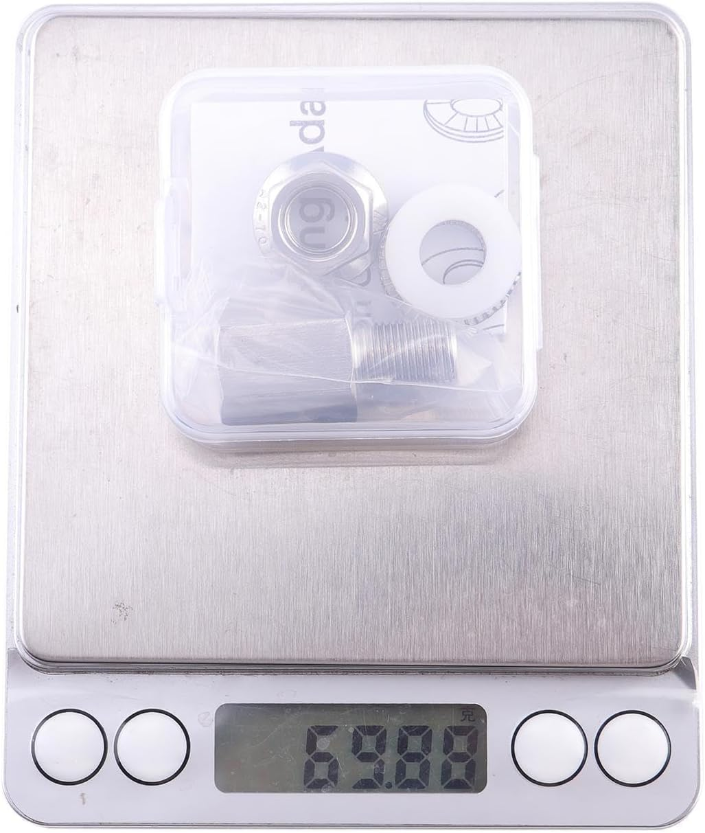 Extenders for Training Wheels | Universal Stabiliser Extension Bolts,Portable Stainless Steel Extension Bolts for Kids Bike, Mountain Bike, Baby Pet Sundries Trailer Zorq image number 4