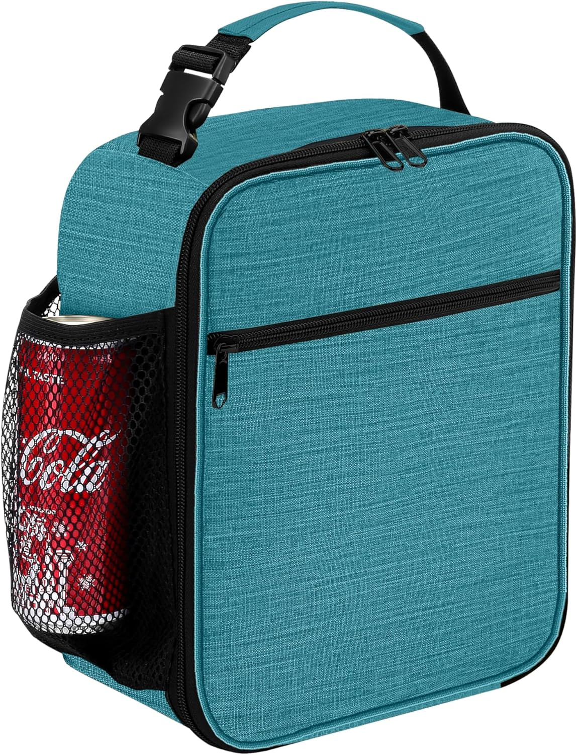 Insulated Lunch Bag - Reusable Lunch Box - Insulated Lunch Container Cooler Bag for Women&Men&Kid Office Work School Picnic Hiking (Black)