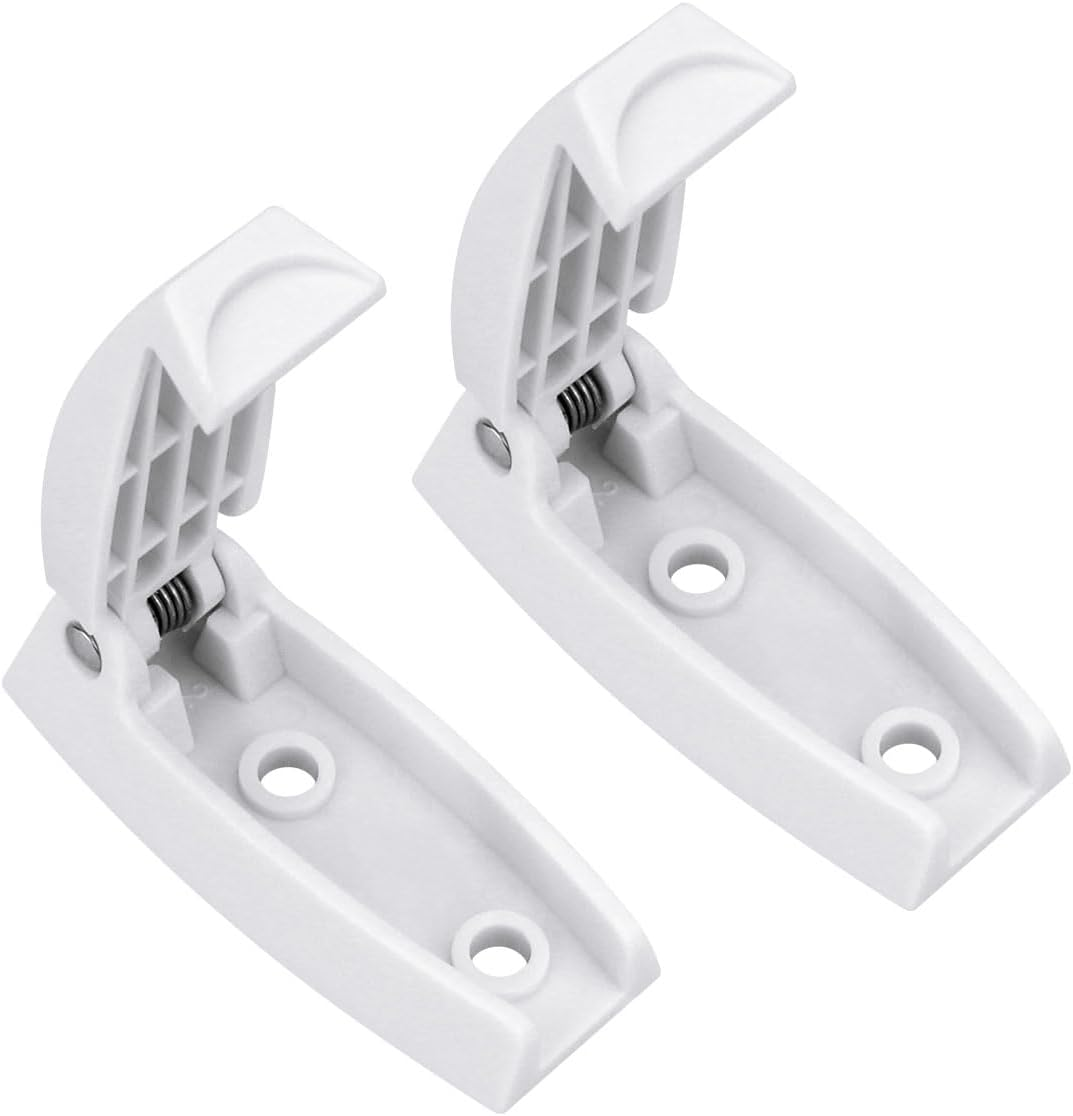 2Pcs RV Door Holder Clips Camper Door Latch Baggage Door Catches Compartment Latch Holders Fit for Various RV, Travel Trailer, Camper Vans, Motor Home to Keep Door Open image number 3
