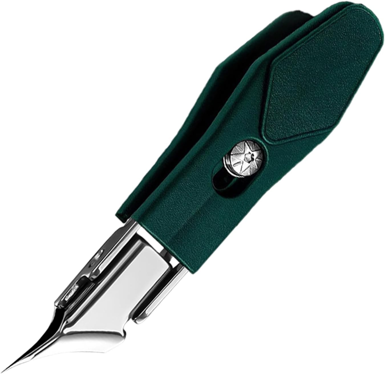 Angled Nail Clippers | Ingrown Toenail Cutter | Anti-Slip Beveled Fingernail Cutter for Salon Home Pedicure Manicure Kids Men Seniors Women