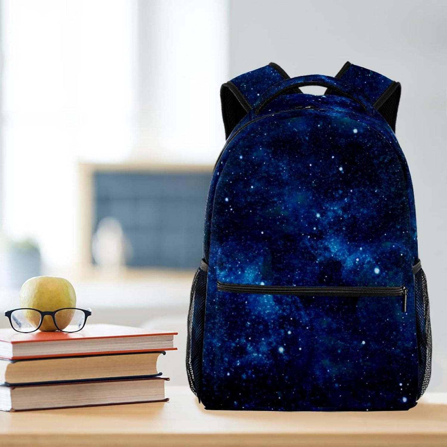 Milky Way on the Space Backpack Students Shoulder Bags Travel Bag College School Tote Backpacks