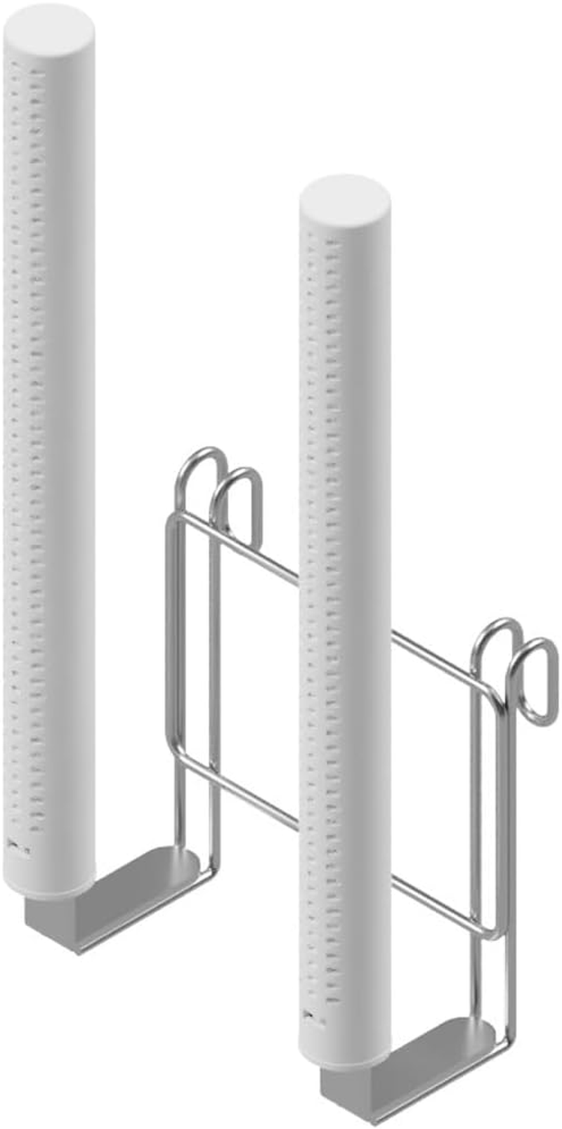 Anesty HO2166 Stainless Steel Dish Drainer Rack, Approx. Width 4.3 X Depth 2.0 X Height 8.7 Inches (11 X 5 X 22 Cm), Hook Included, Knife Stand, Kitchen, Dryer, Dish Storage, Silver