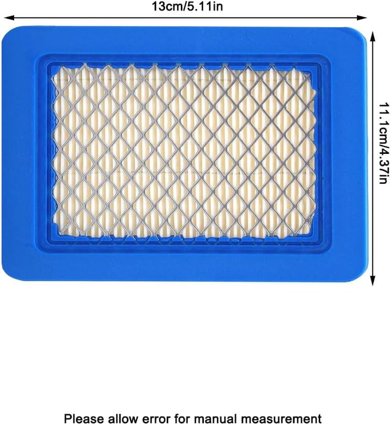 Lawnmower Air Filter, 491588S Air Filter Cartridge, Compatible with Briggs and Stratton Quantum Engine image number 2