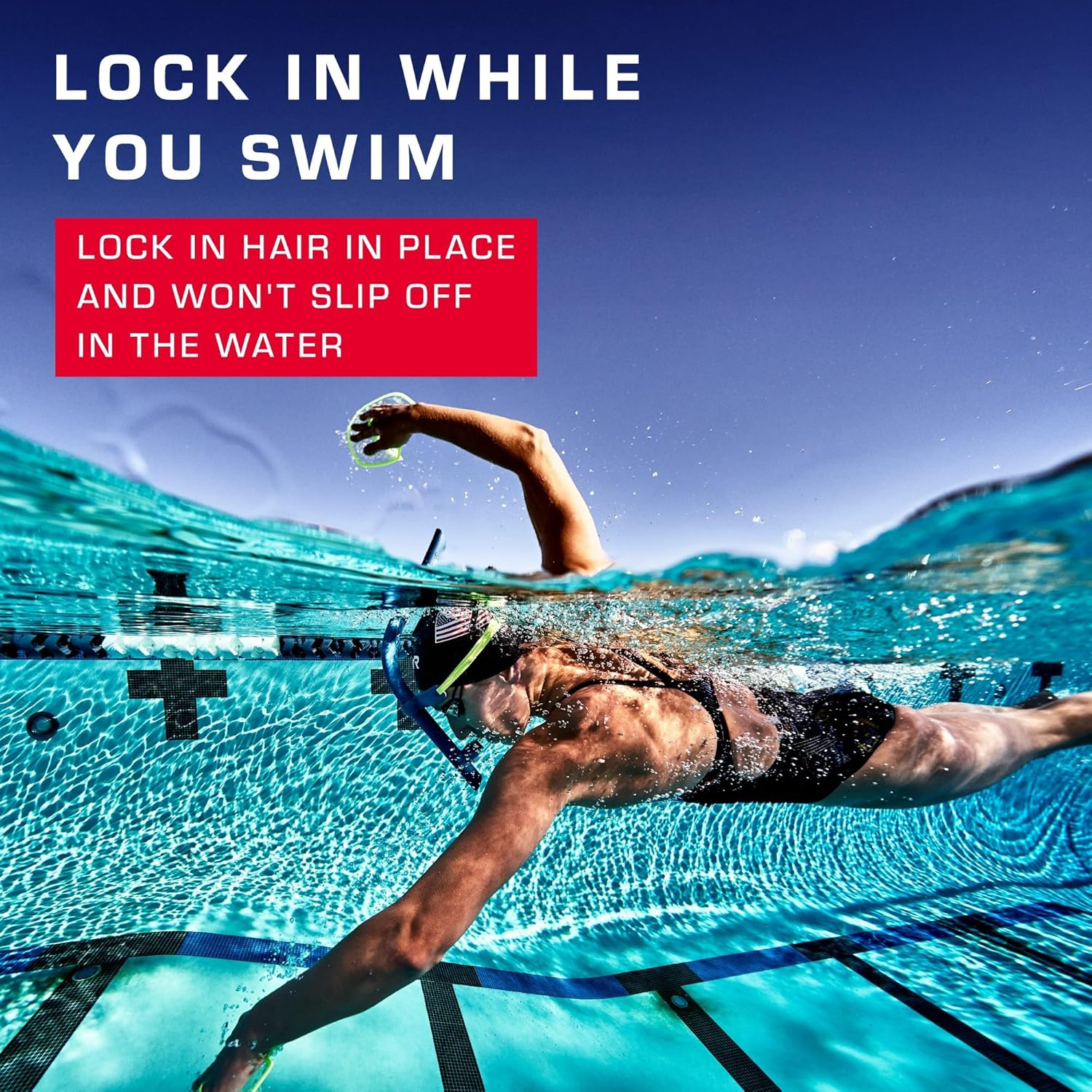 TYR Lycra Fiber Swim Cap image number 5