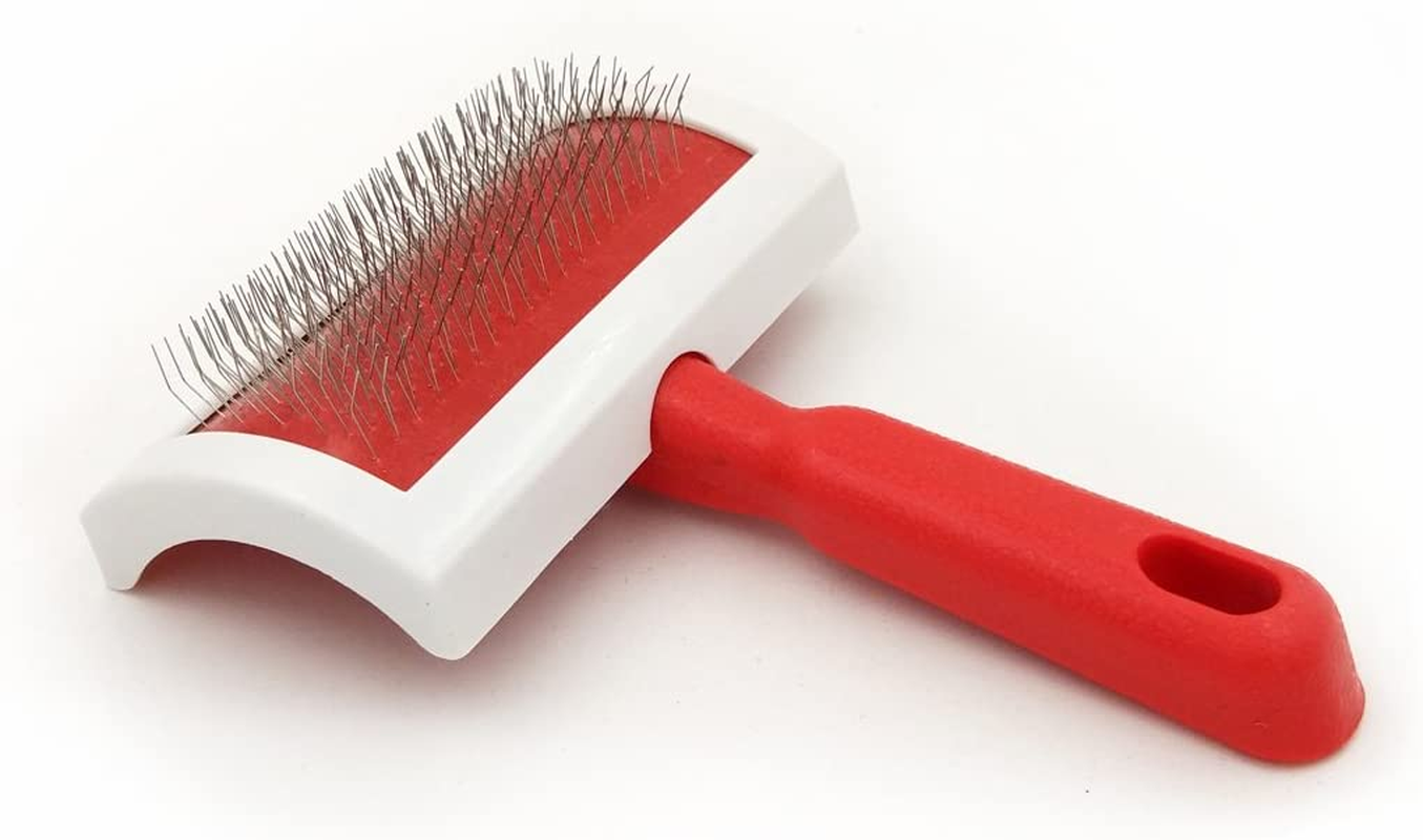 (Brush, Red) - Metu Sheepskin Rug Brush image number 3