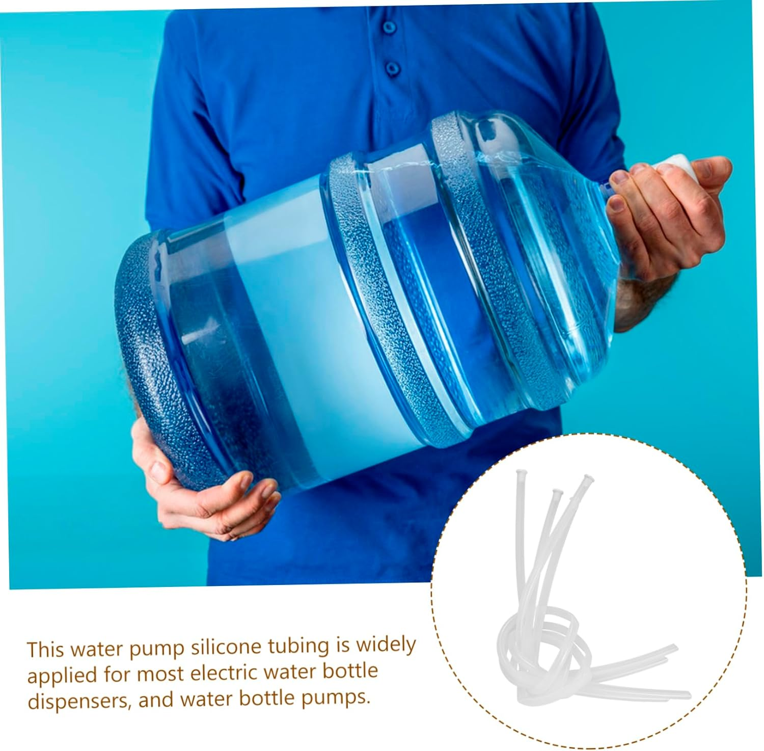 ARTIBETTER Drinking Water Hose Silicone Tube for Water Pump Practical Inlet Silicone Tube Electric Parts image number 3