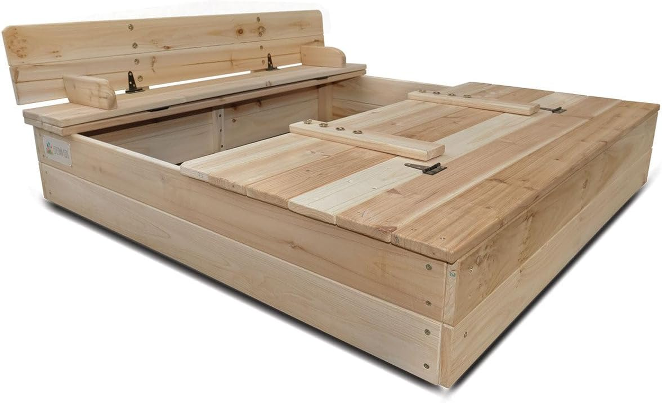 Lifespan Kids Strongbox Square Sandpit image number 6