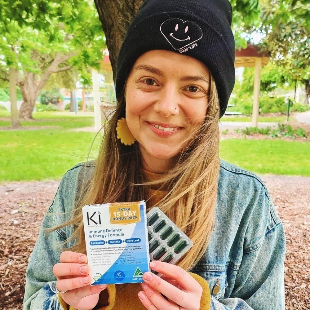 Ki Immune Defence & Energy Formula 60 Tablets + 15 Bonus Tablets