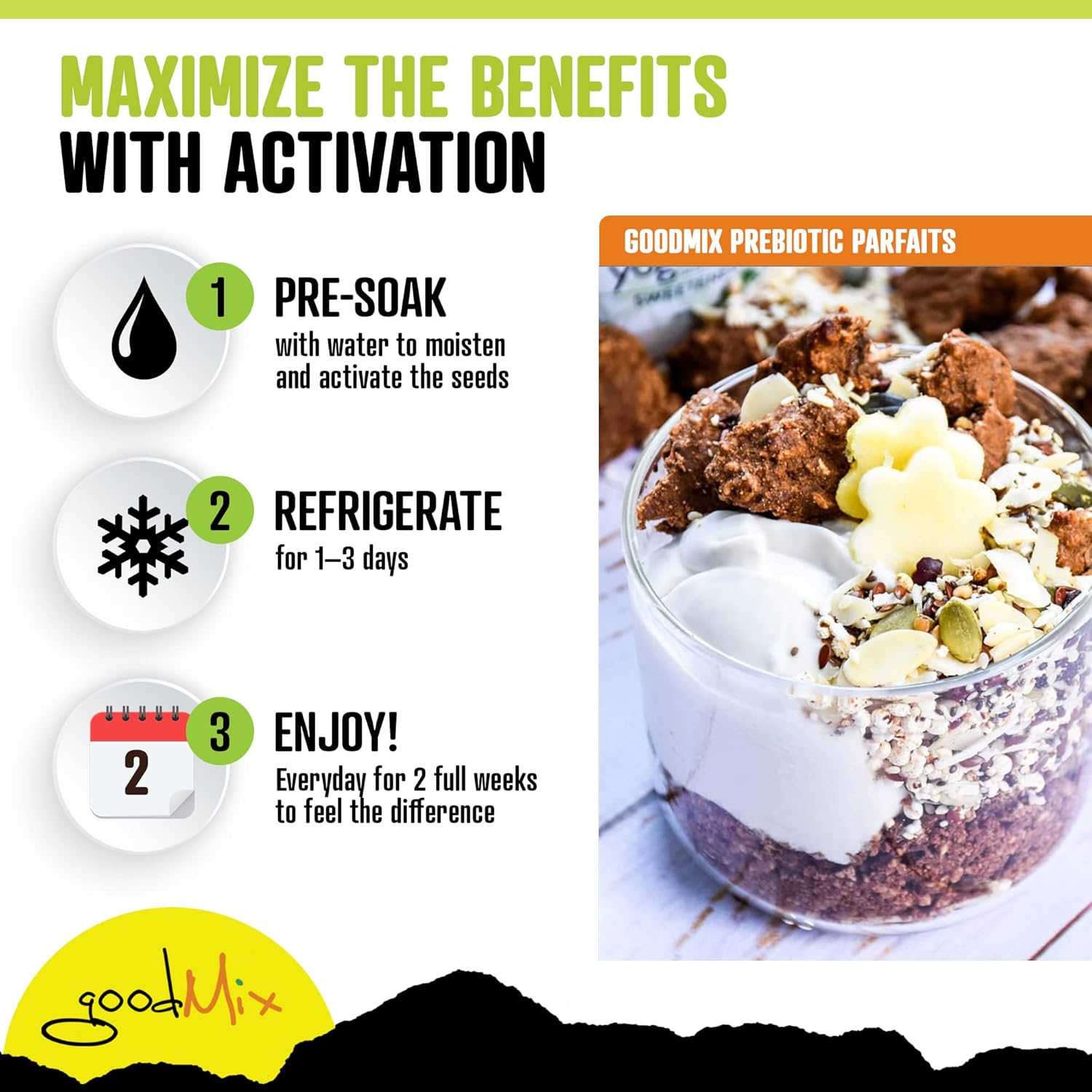 Goodmix Blend 11 Original (Digestive Mix) 400 G, 400 Grams image number 6