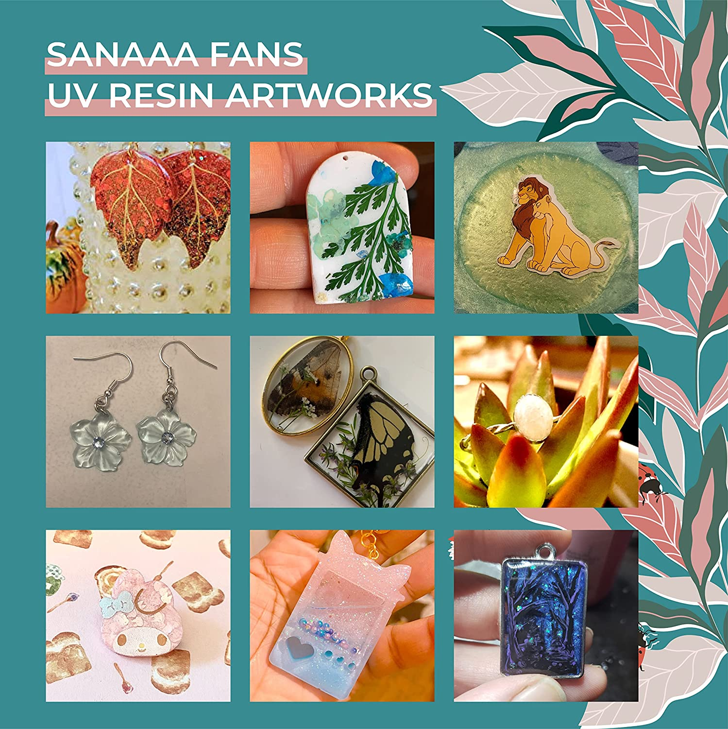 UV Resin 200G One Minute Fast Curing Clear Hard Type for Polymer Clay Seal, Tumbler, Pen, DIY Earring Pendant Jewelry Making image number 6