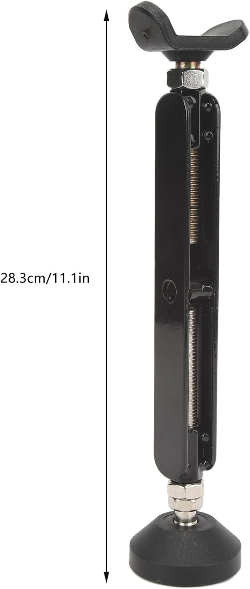 Gernie Motorcycle Wheel Lift Stand, 400Kg Capacity, Adjustable Height 11.1-15.5In, Steel, Universal image number 6