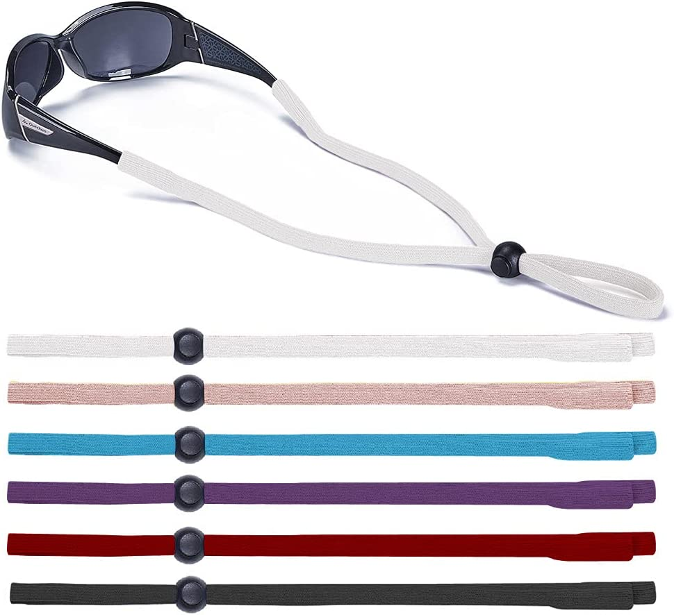 Sports Glasses Strap for Men Women Kids Sunglass Straps Eye Glasses String Holder Adjustable Eyeglasses Strap Chain Cord Eyewear Retainer image number 2