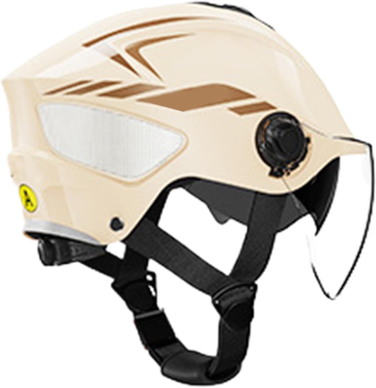 Helmet for Motorcycle - Double Visor Scooter Helmet for Adult - Adjustable Fit Riding Gear, UV Block Hard-Shell Hat for Wife Husband Son Family Men Friends