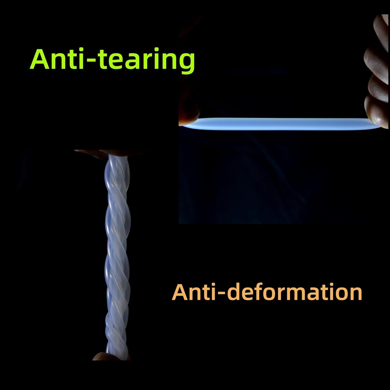 3.65M(12Ft) 6Mm ID X 10Mm OD(1/4" ID X 3/8" OD) Food Grade Silicone Tubing, Home Brewing,Homebrew Kit Wine Making, Aquarium Air Hose, High/Low Temp Resistant, Transparent,Bpa-Free image number 2