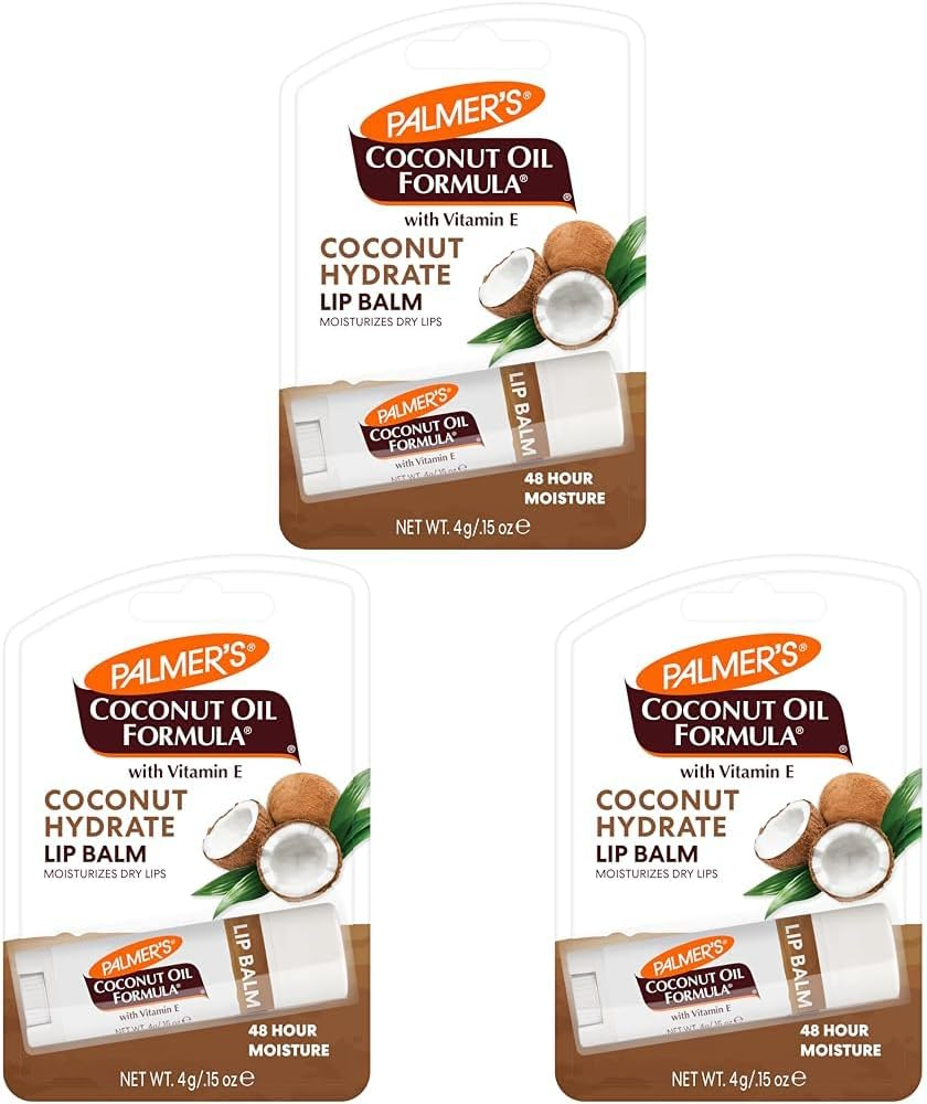 Palmer'S Coconut Oil Formula Lip Balm Duo, All-Day Moisturization, Hydrates Dry, Cracked Lips (Pack of 2) image number 2