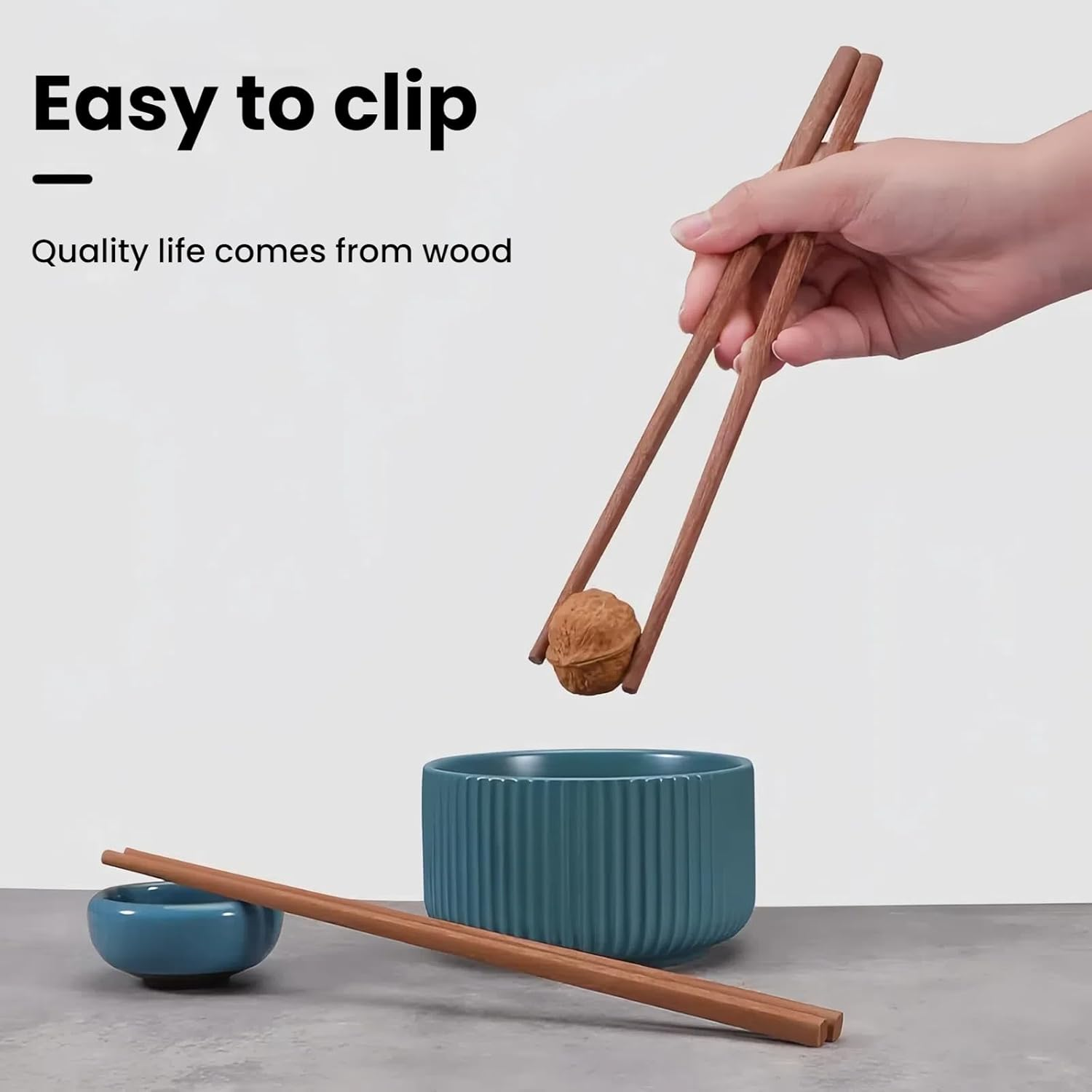 ZHANG XIAO QUAN since 1628 10 Pairs 25Cm Ironwood Chopsticks &ndash; Professional Grade Chinese Reusable Wooden Dining Sticks | Non-Slip, Dishwasher Safe & Stable Grip