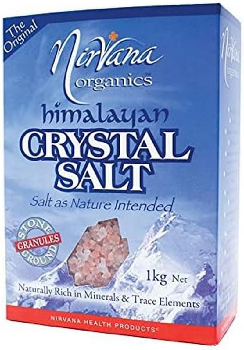 Nirvana Organics Himalayan Crystal Salt Granules 1Kg