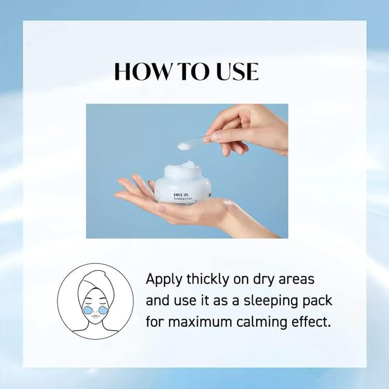 [Torriden] Dive-In Low Molecular Hyaluronic Acid Soothing Cream 100Ml image number 4