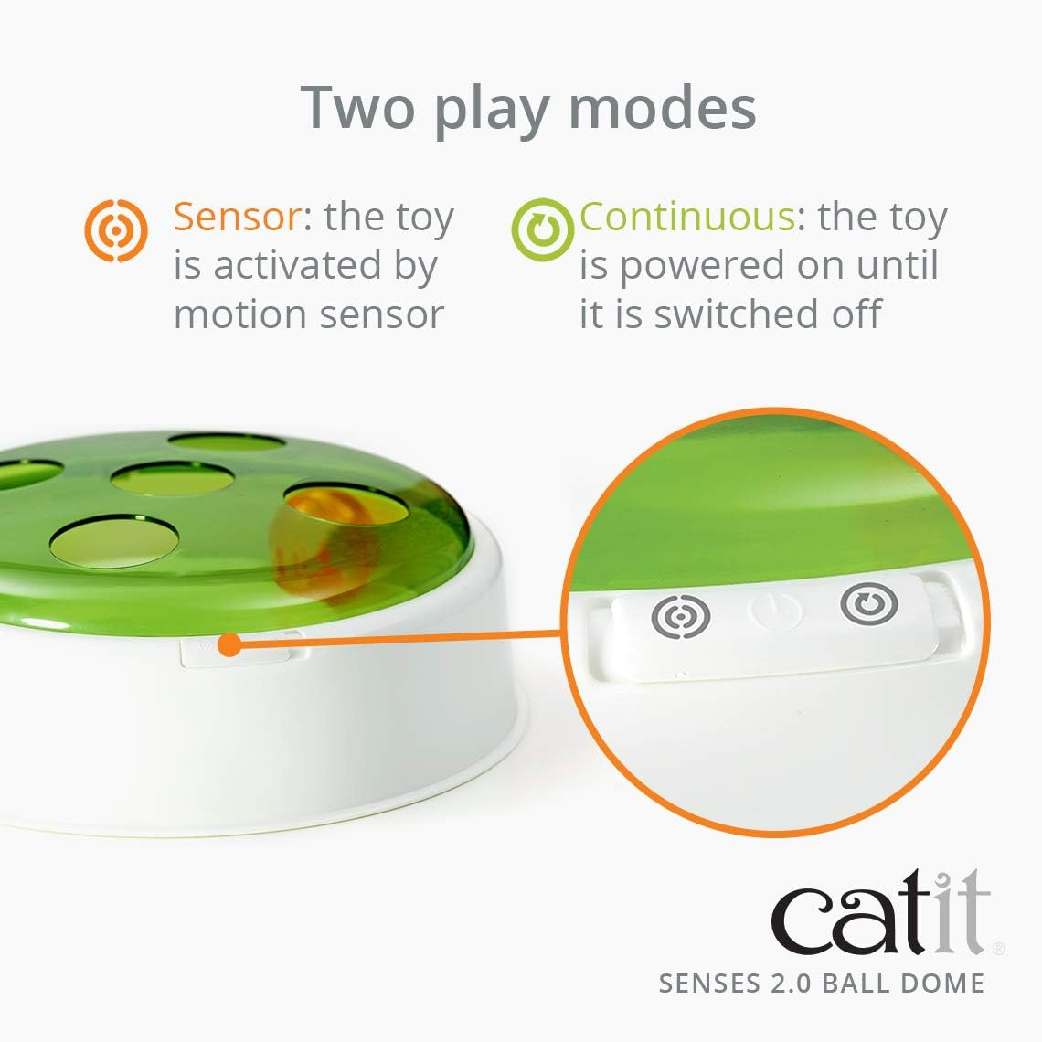 Catit Senses 2.0 Ball Dome Interactive Cat Toy, 43144 image number 6