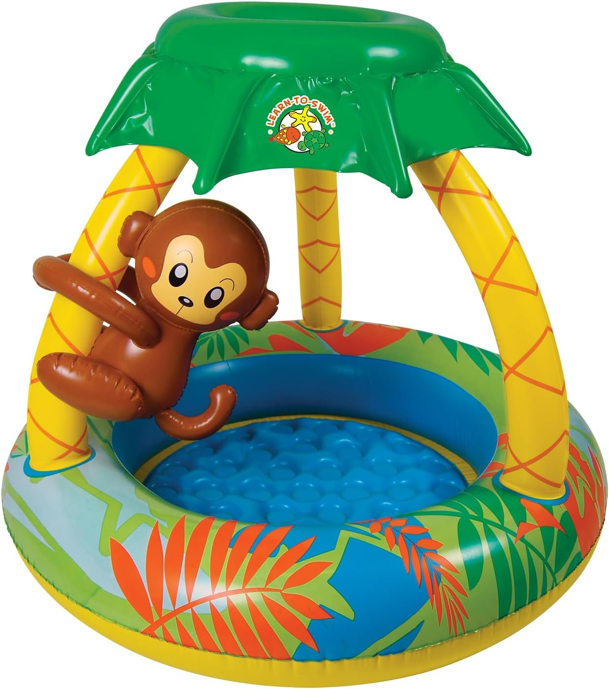 Poolmaster Crocodile Spray Swimming Pool - Monkey