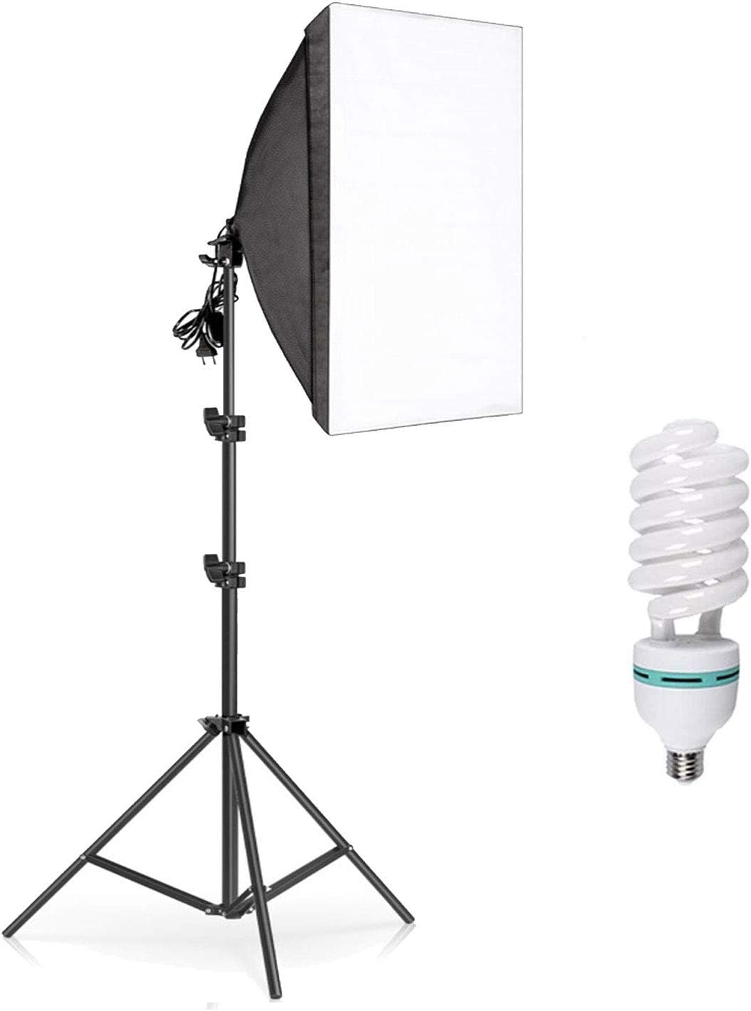 YISITONG Softbox Photography Lighting Kit 20 X 28 Inch with 135W E27 Socket 5500K Soft Box Lights, Continuous Lighting for Portraits and Product Shooting image number 3
