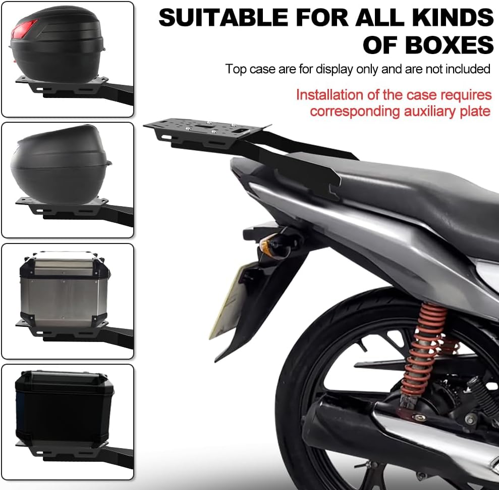 Xitomer Rear Cargo Rack Compatible with CB125F 2021-2025 Aluminum Luggage Rack image number 5