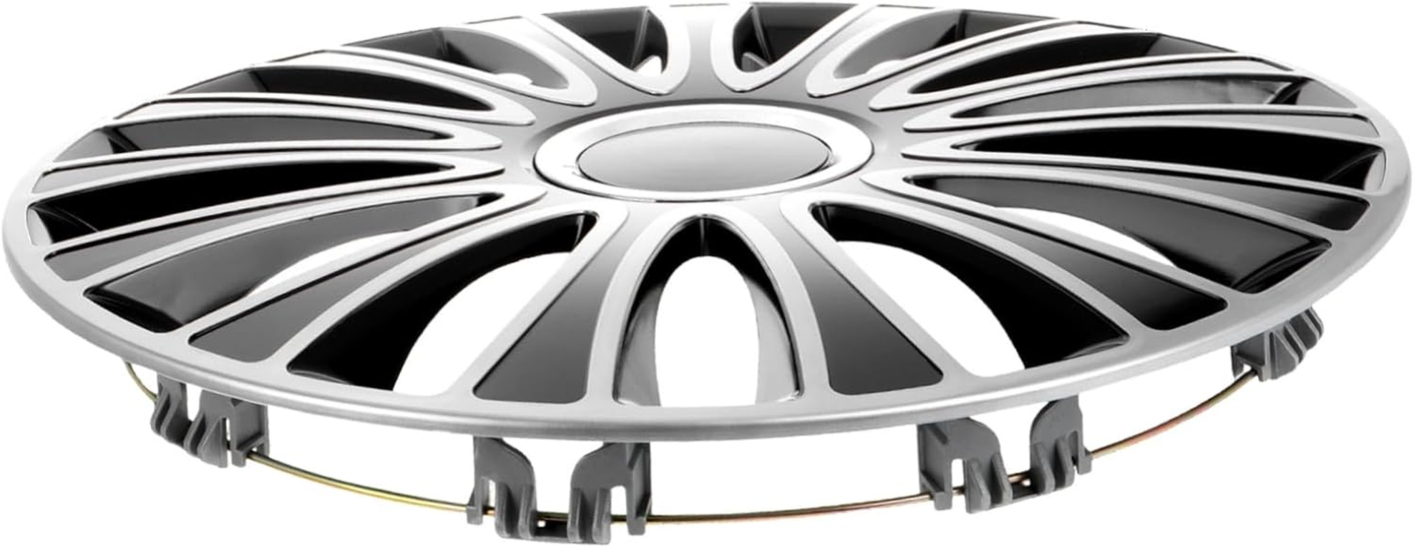 LABRIMP Automotive Hubcap Cover Silver Durable Wheel Center Cap Replacement for Car Rim Decoration Easy Installation image number 2