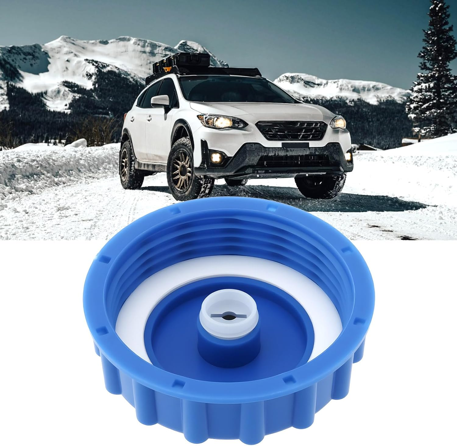 2PCS Parking Heater Fuel Cap 58Mm Tank Cover for 58Mm outside Caliber image number 3