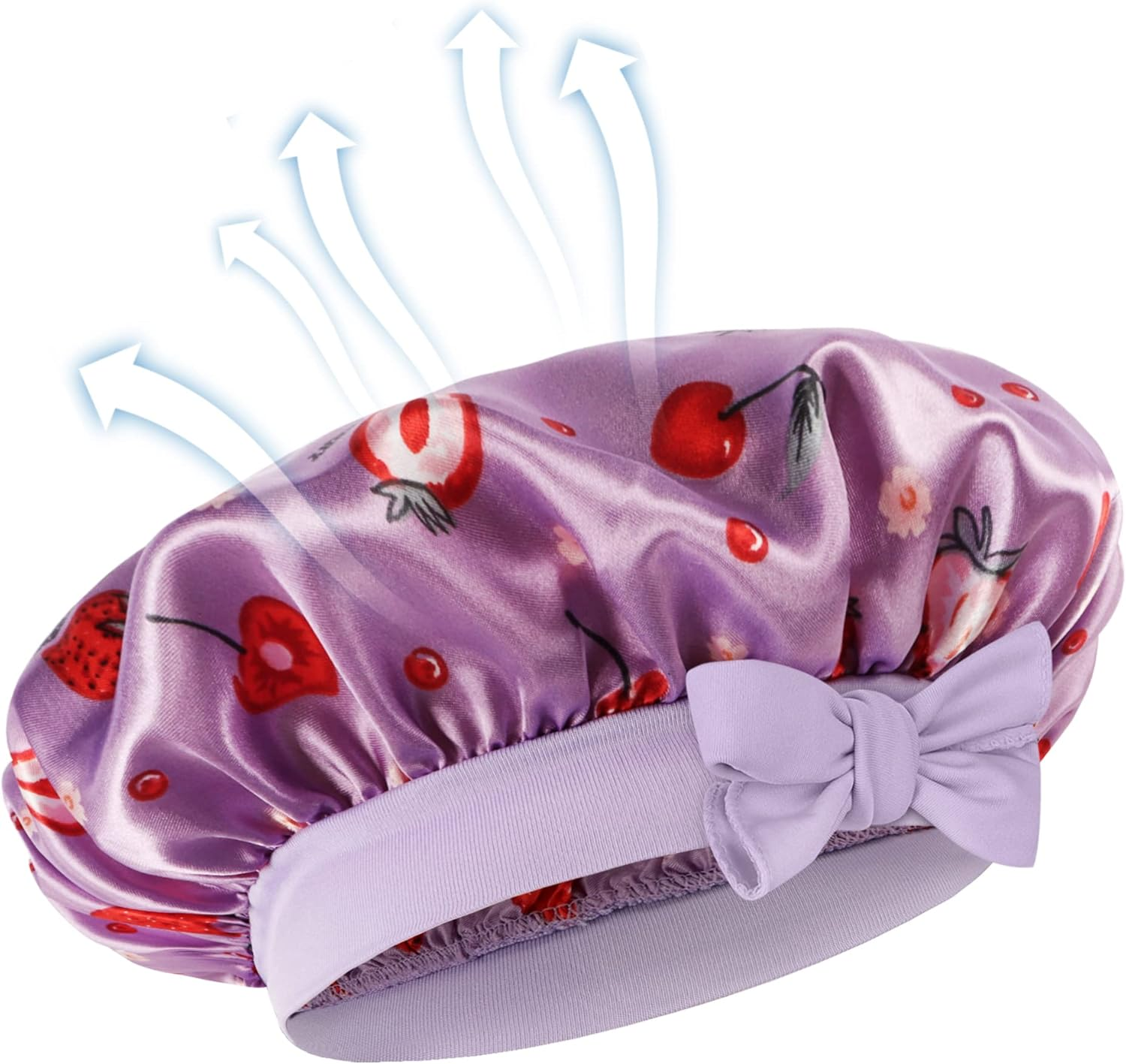 WEIPAO Kids Satin Bonnet - 3 Packs Baby Bonnet for Curly Hair Silk Sleep Cap with Adjustable Elasticated Soft Band for Child Toddler Baby