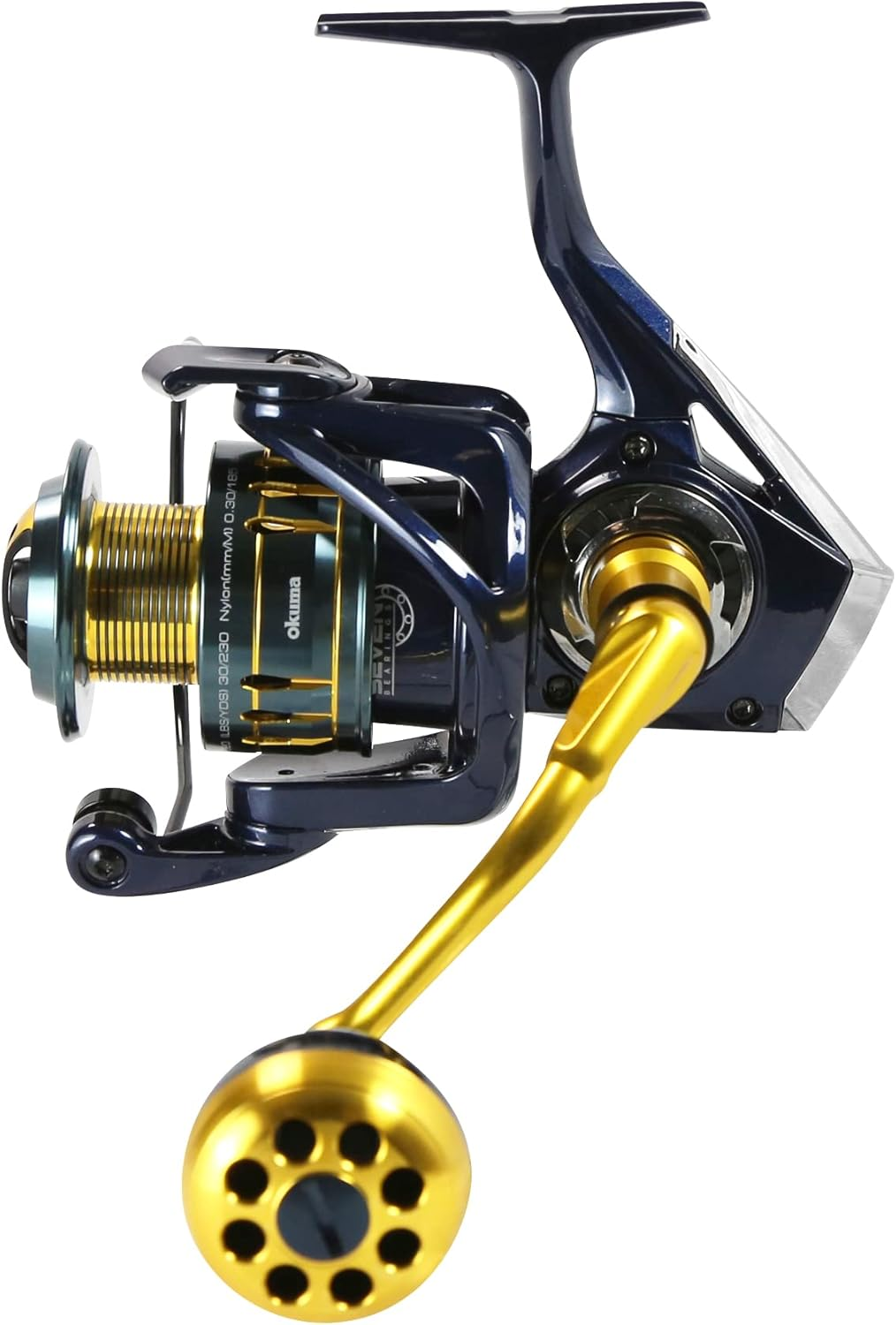 Okuma Salina Litecast Aluminum 7BB Saltwater Spinning Reel image number 1