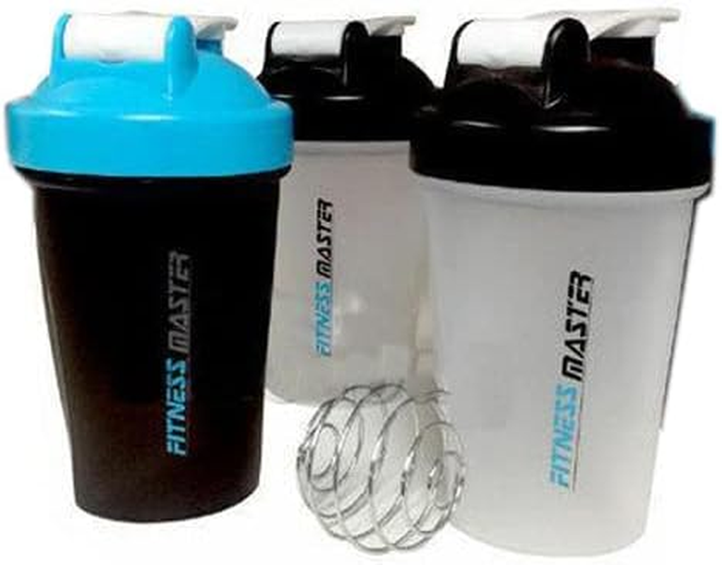 3X Gym Protein Supplement Drink Blender Mixer Shaker Shake Ball Bottle 500Ml image number 3