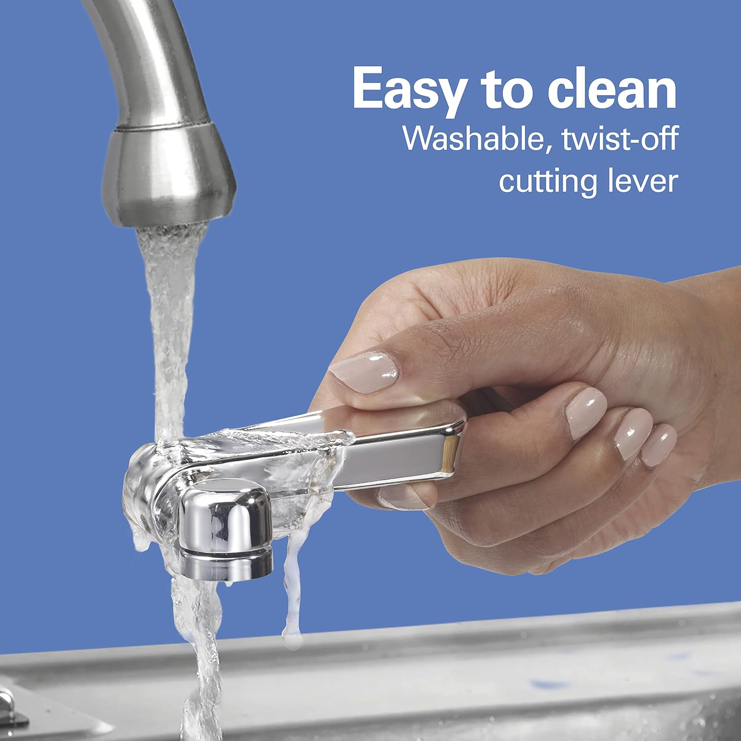 Hamilton Beach Openstation Electric Automatic Can Opener for Kitchen with Multi Tool and Bottle and Jar Opening Tools, Auto Shutoff, Cord Storage, and Sure Cut Technology, Stainless Steel (76382) image number 4