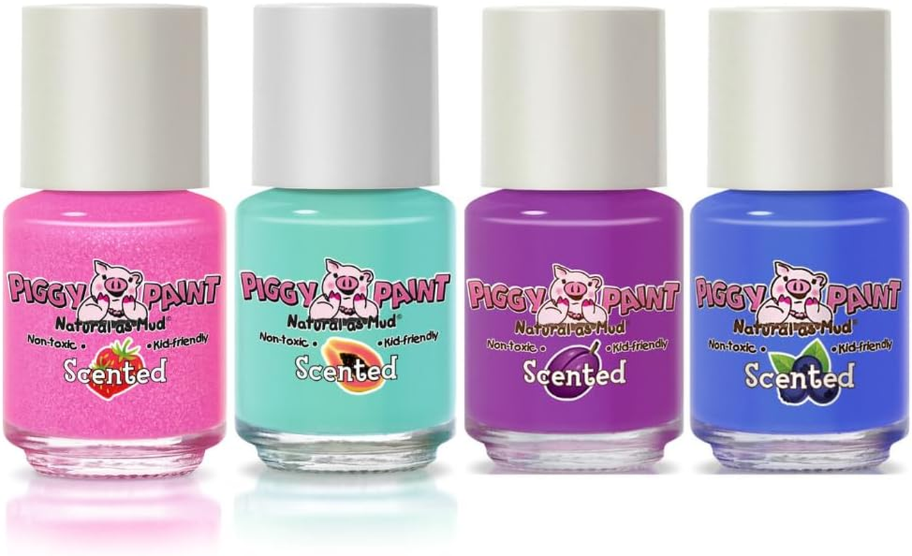 Piggy Paint Fairy Scented Nail Polish, 0.25 Fluid Ounce (4 Pieces) image number 4