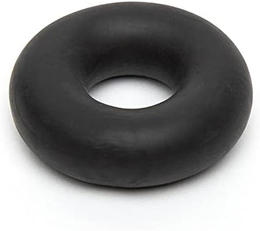 Lovehoney Comfort Cock Ring - Thick Stretchy Penis Ring - Snug & Comfortable - Waterproof - Black image number 4