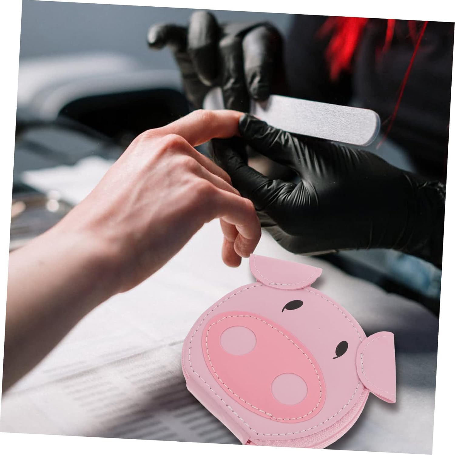 AUTSUPPL 1Set Stainless Steel Nail Clippers Portable Travel Pedicure Kit Professional Tools for Men and Women Grooming Essentials for Fingernails and Toenails image number 1