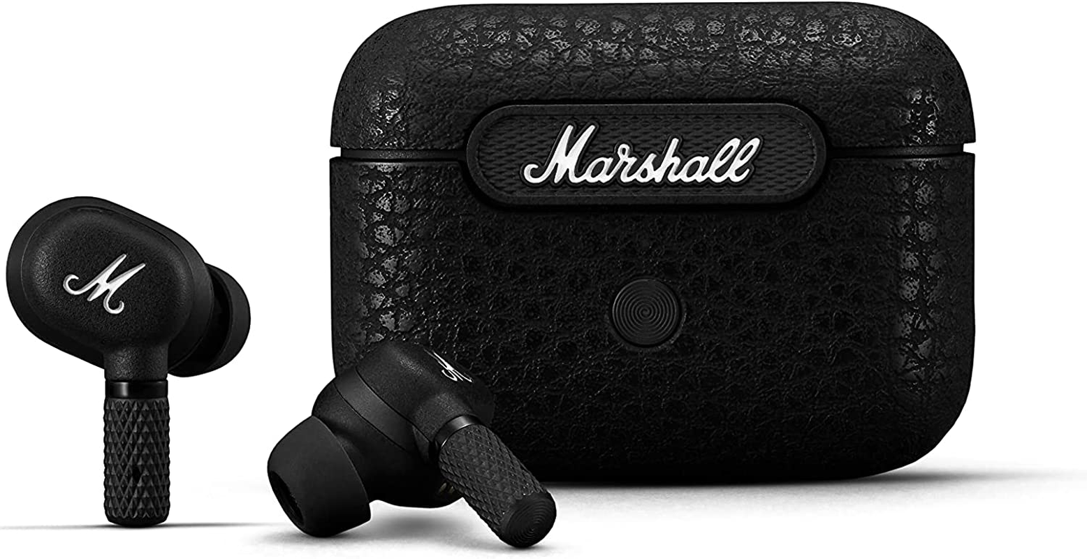 Marshall Motif ANC True Wireless In-Ear Bluetooth Headphones (Black) image number 3