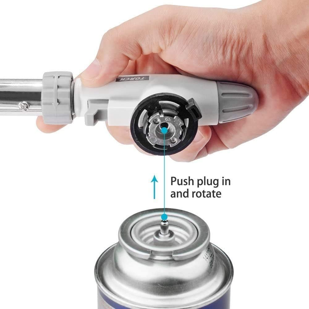 Multi Purpose Gas Burner Butane Blow Torch Ignition Camping Welding BBQ Lighter Gun Soldering Master Fire Bird Gas Torch (WS-516C Master Torch) image number 2