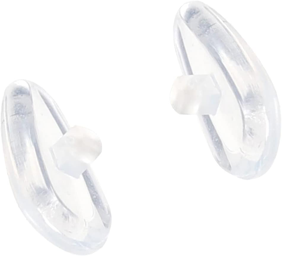 Ezreplace Nose Pad Nosepieces Replacement for Oakley Tincup OX3184 Sunglasses - Fits Oakley Tincup (Clear)