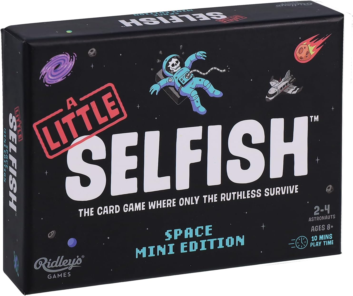 Ridleys Games Selfish Mini: Space Edition Card Game image number 1