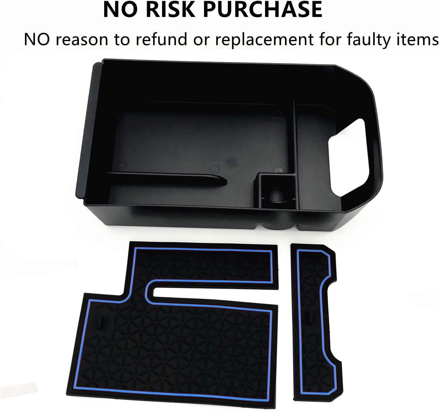 EVTIME Fit for Toyota RAV4 2019 2020 2021 2022 2023 2024 2025 and RAV4 Prime 2021-2025 Accessories Center Console Organizer Tray Armrest Box Secondary Storage image number 4