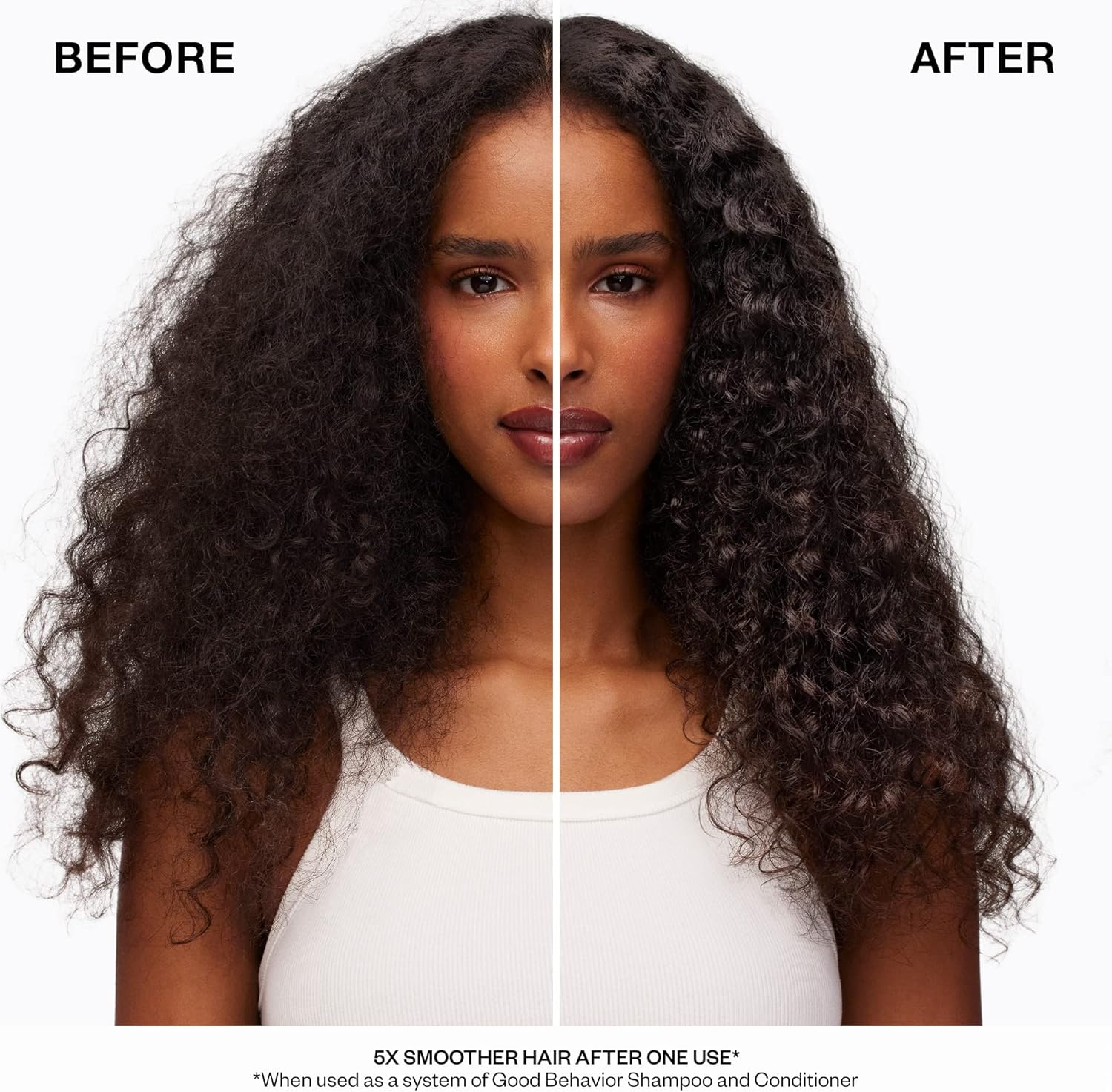 IGK GOOD BEHAVIOR Ultra Smooth Conditioner | Frizz Control + Hydrates + Shine | Vegan + Cruelty Free | 8 Oz