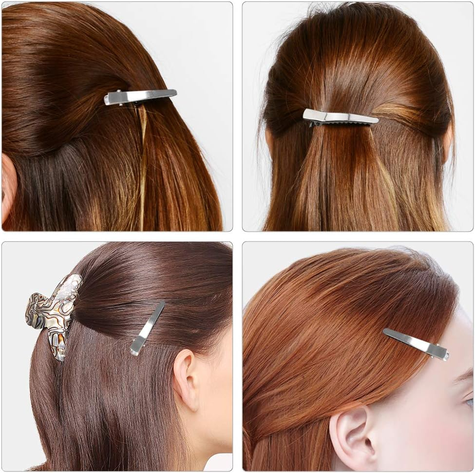 TRIXES Alligator Hair Clips X 50 - Crocodile Clips Hair - 45Mm - Ideal for Crafts and Other Hair Accessories image number 3