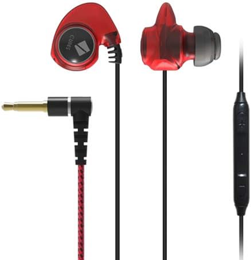 I Cubes ED-300 R Earbuds Red - Gray (Dark Gray) image number 3