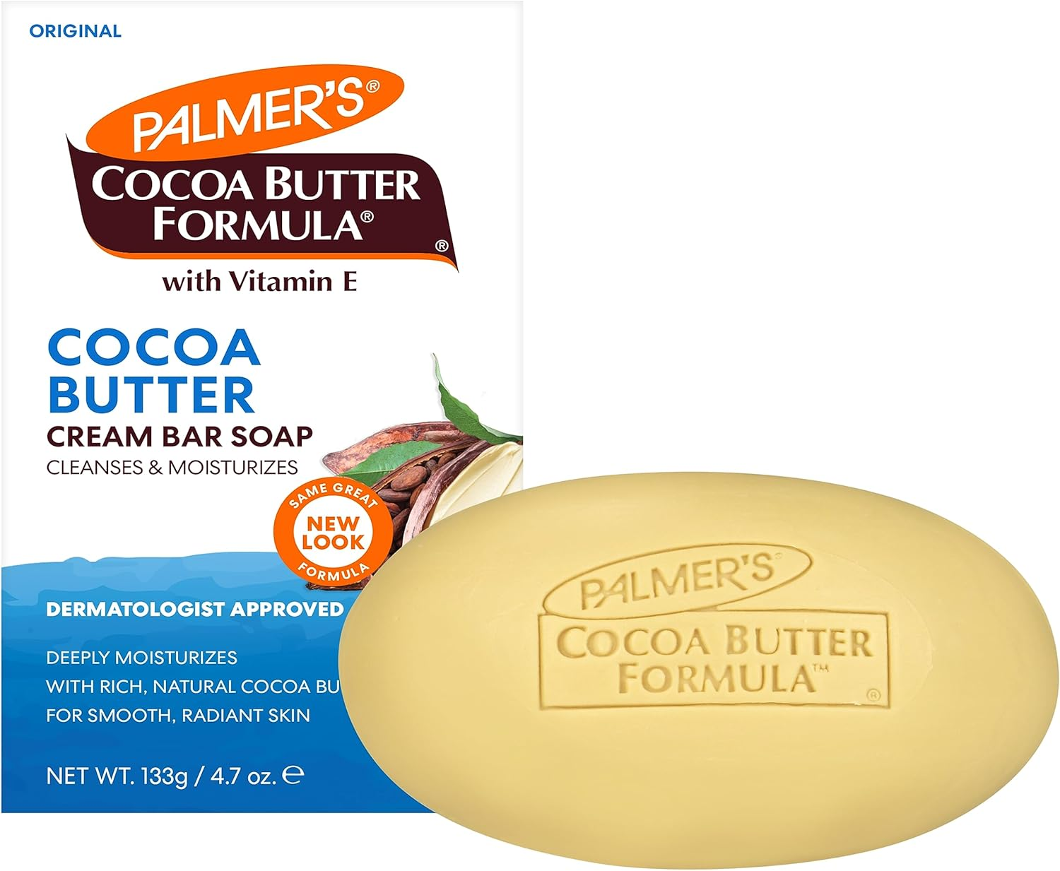 Palmer'S Cocoa Butter Formula with Vitamin E, Daily Skin Therapy Formula Cream Soap, 3.5 Oz. (Pack of 12)