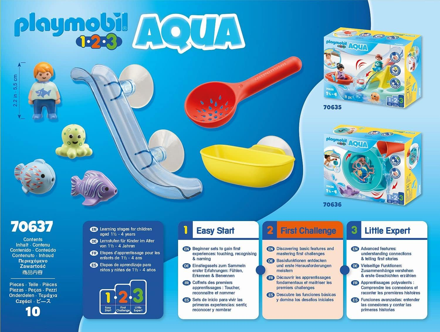 Playmobil - Water Slide with Sea Animals image number 3