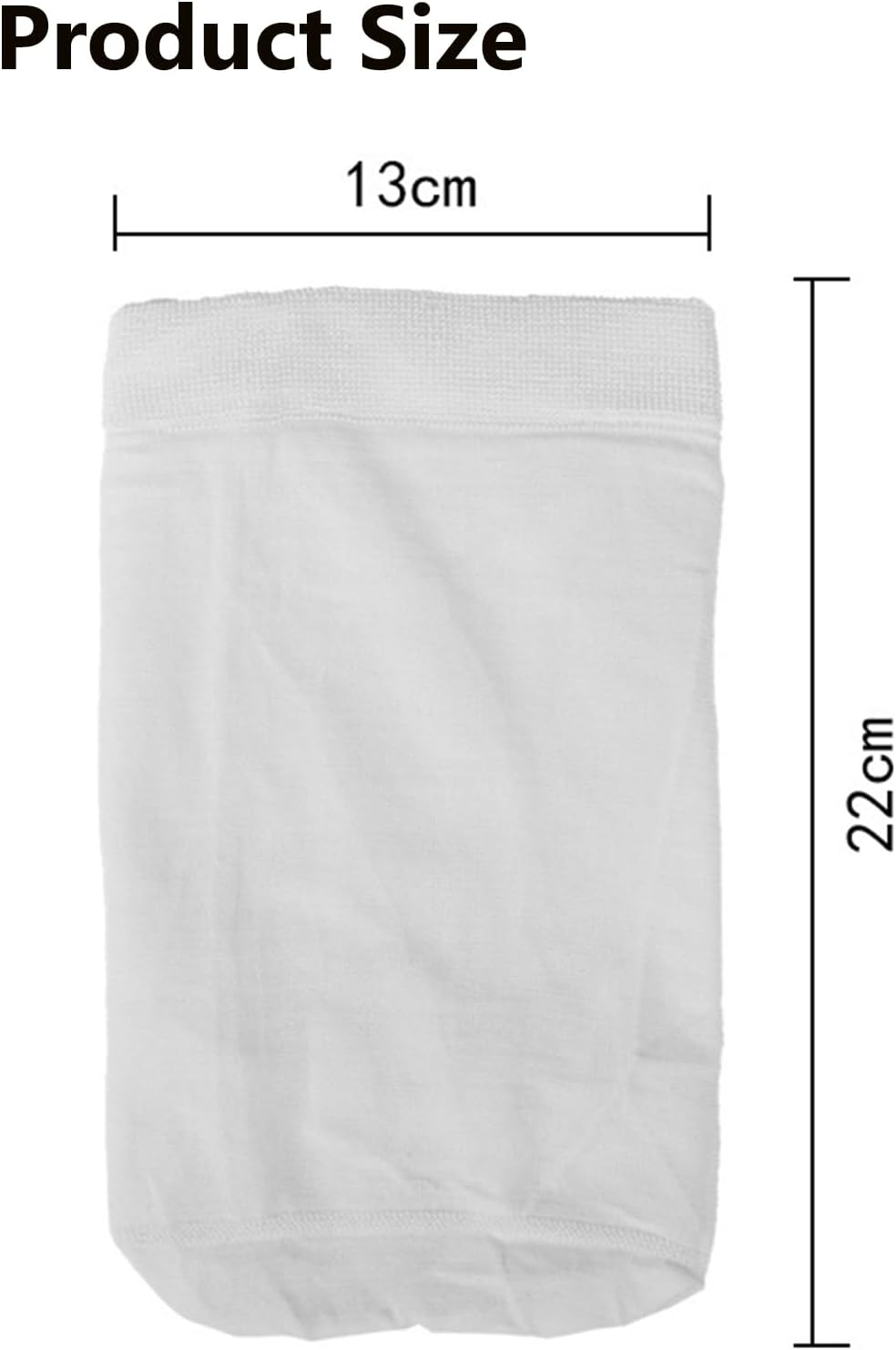 Pool Skimmer Socks - Ultra Fine Mesh Skimmer Basket Nets for Swimming Pools - Reusable Filter Socks Liner for Leaves, Debris, Hair, & Small Particles - Fits Standard Skimmers & Pump Baskets (50PCS) image number 6