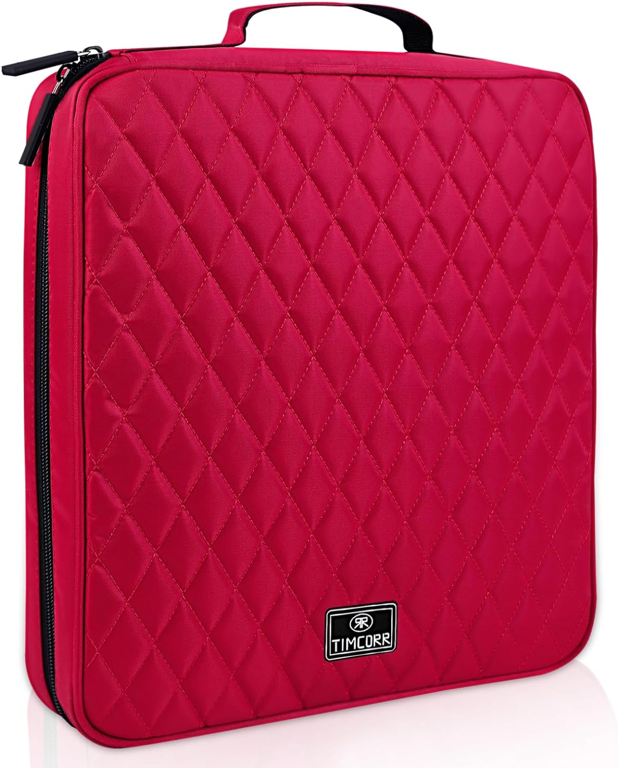 CD Case DVD Holder Storage: 160 Capacity DVD Cases Organizer Portable Wallet Storage - CD Plastic Protective Carrying Binder for Home Travel (Blue)