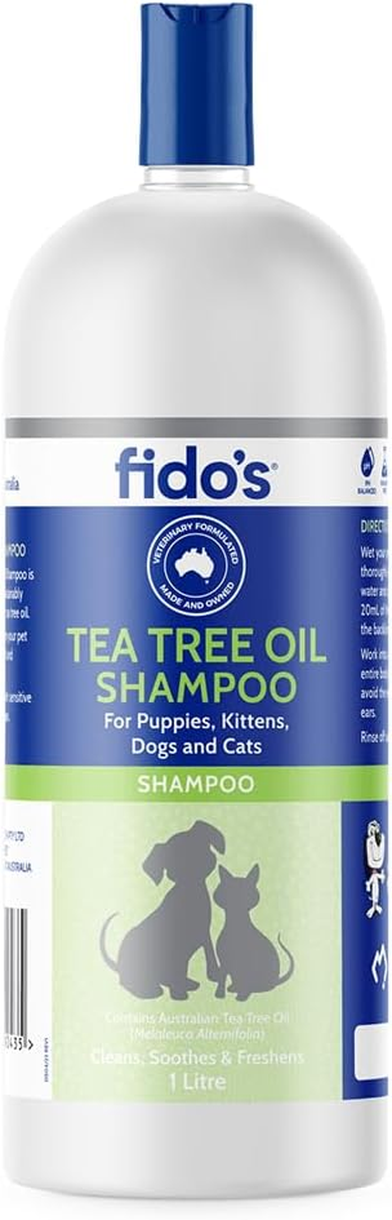 FIDO'S TEA TREE SHAMPOO - 1 LITRE image number 1
