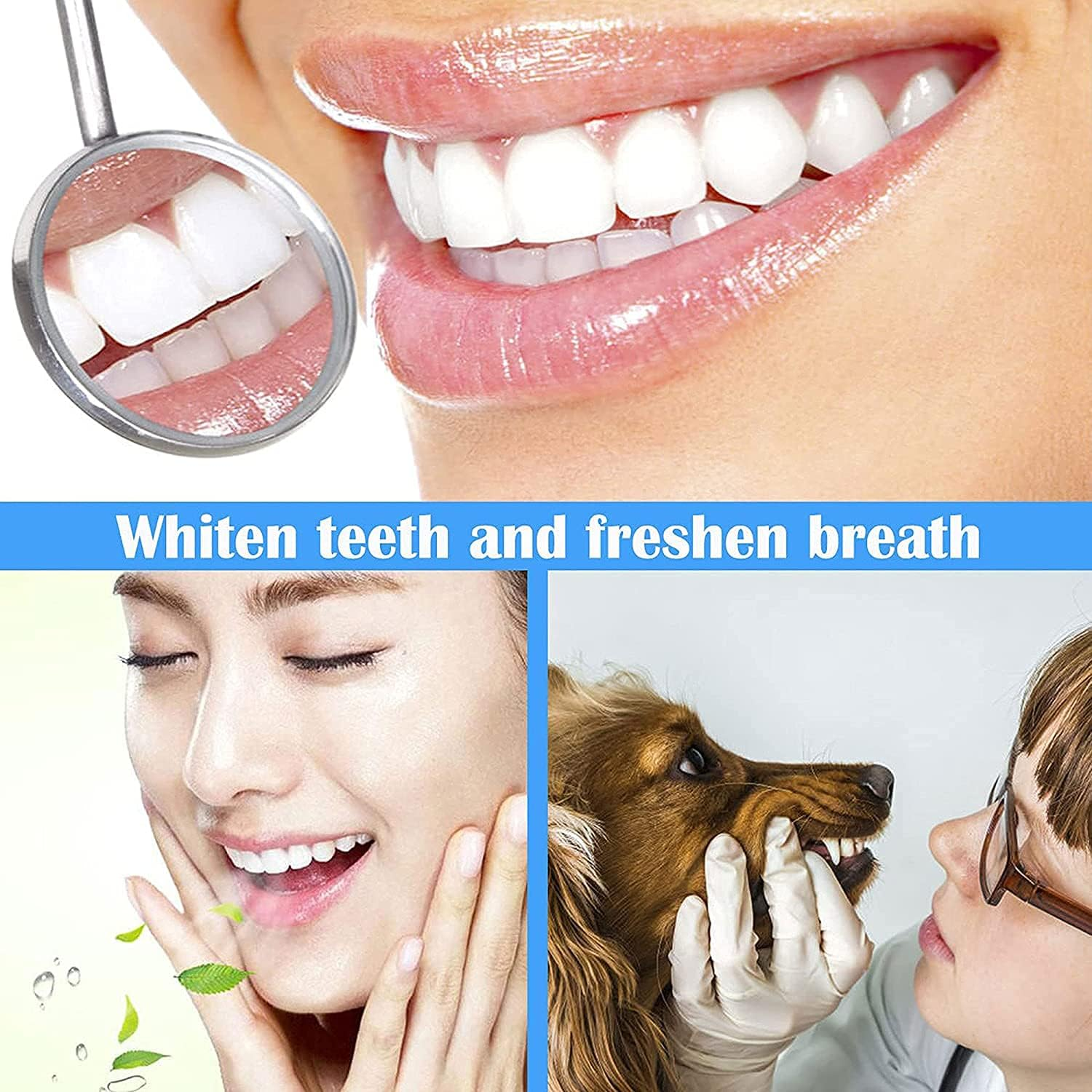 Dental Care Set Mouth Mirror Oral Care Plaque Remover Teeth Inspection Mirror Dentist Oral Teeth Checking Dental Kit Tool 3Pcs image number 3