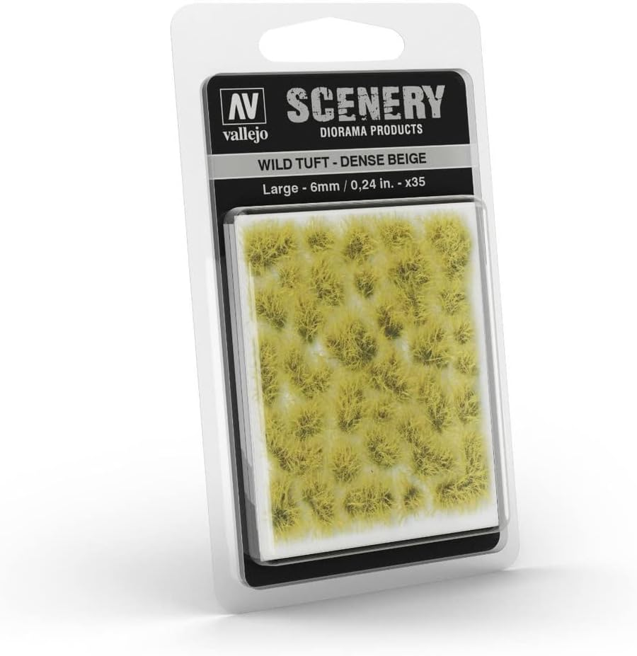 Acrylicos Vallejo Scenery Wild Tuft, Large, Dense Beige